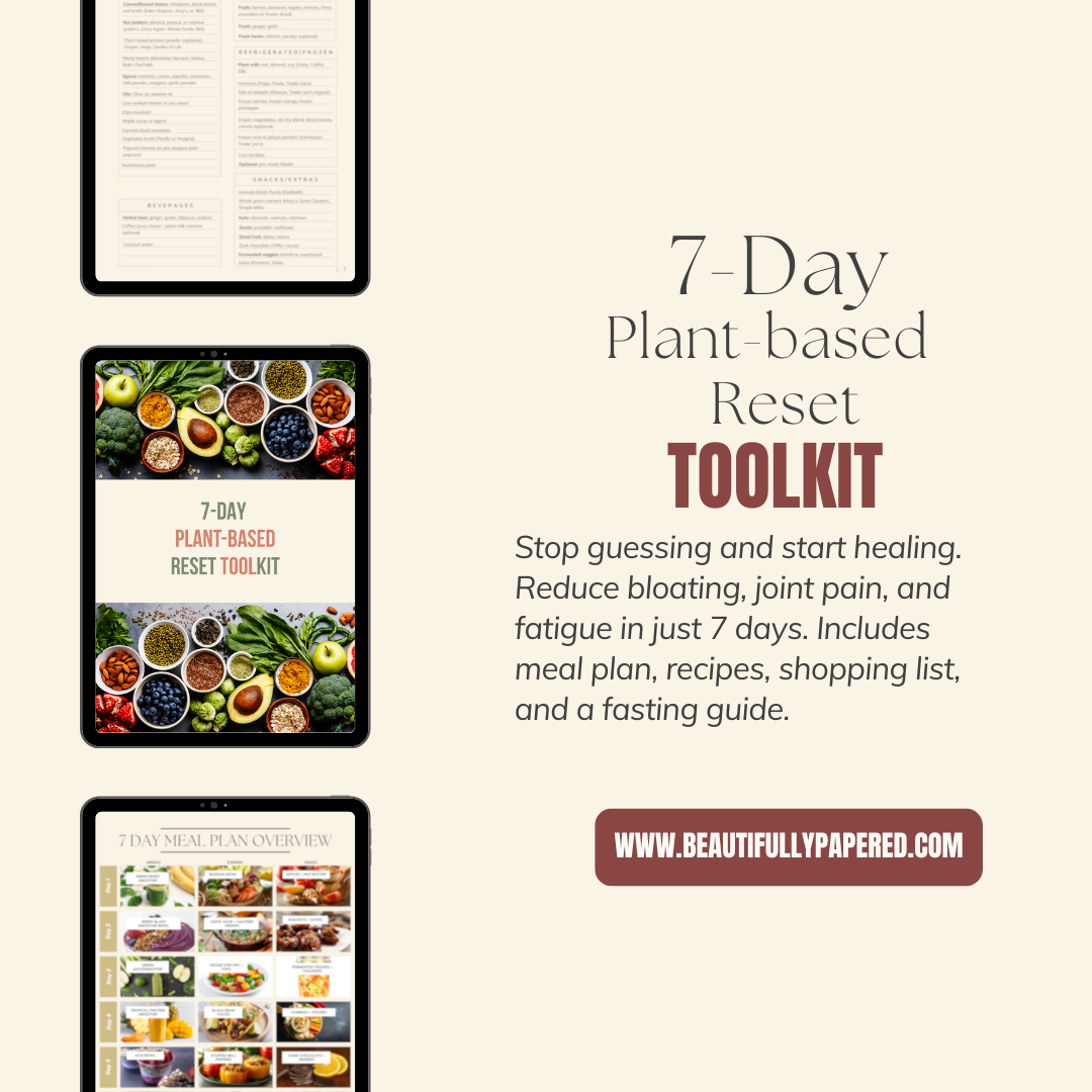 7-Day Plant-based Reset Toolkit