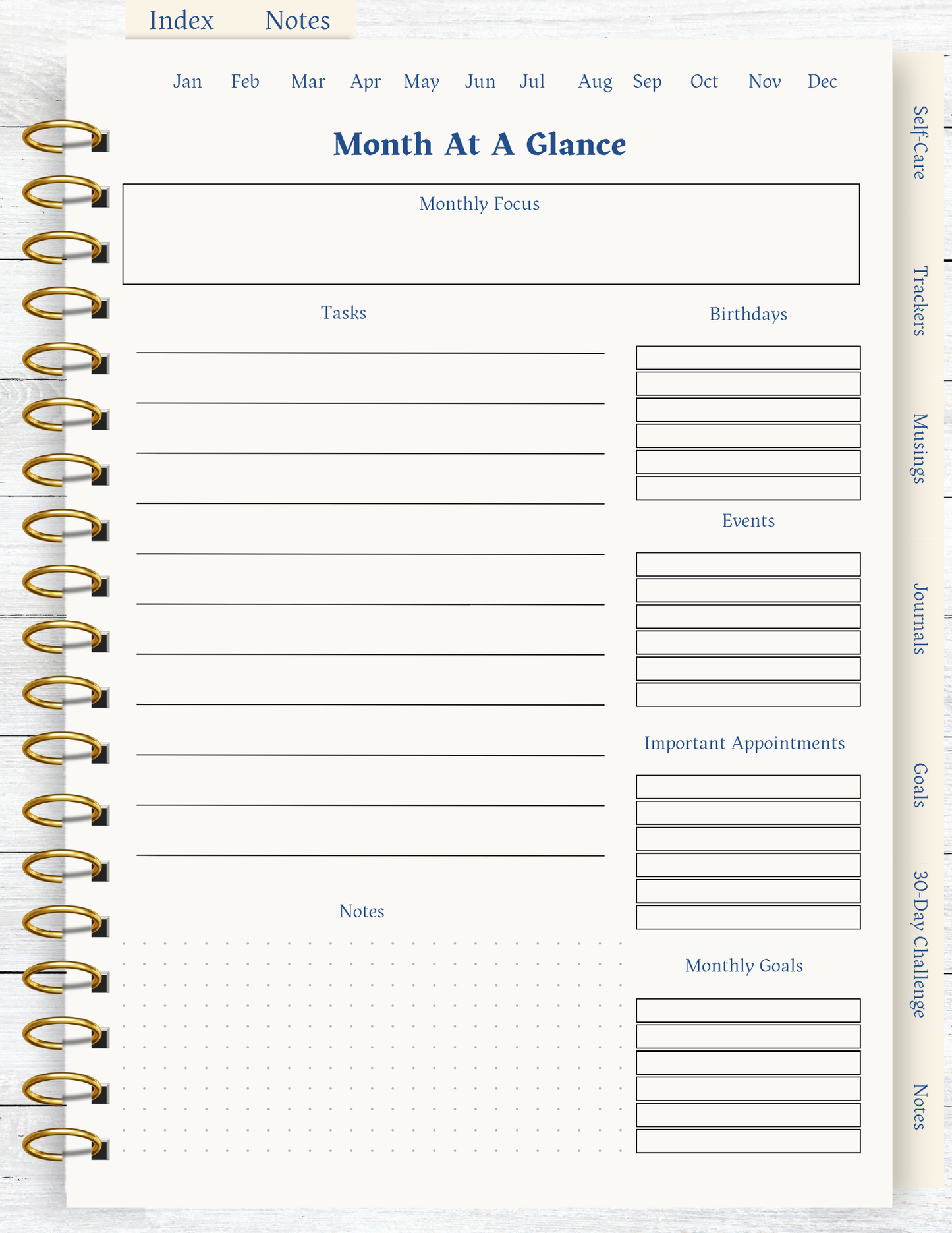 The Wellness PlanHer - Digital Planner