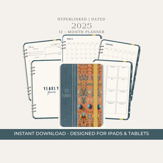 2025 Digital Planner | Monthly & Weekly Pages